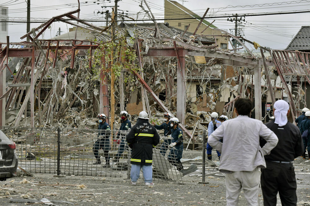 Eksplozija u Japanu, Foto: AP