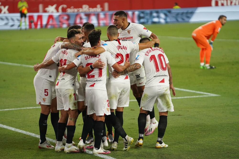 Fudbaleri Sevilje, Foto: Sevilla FC