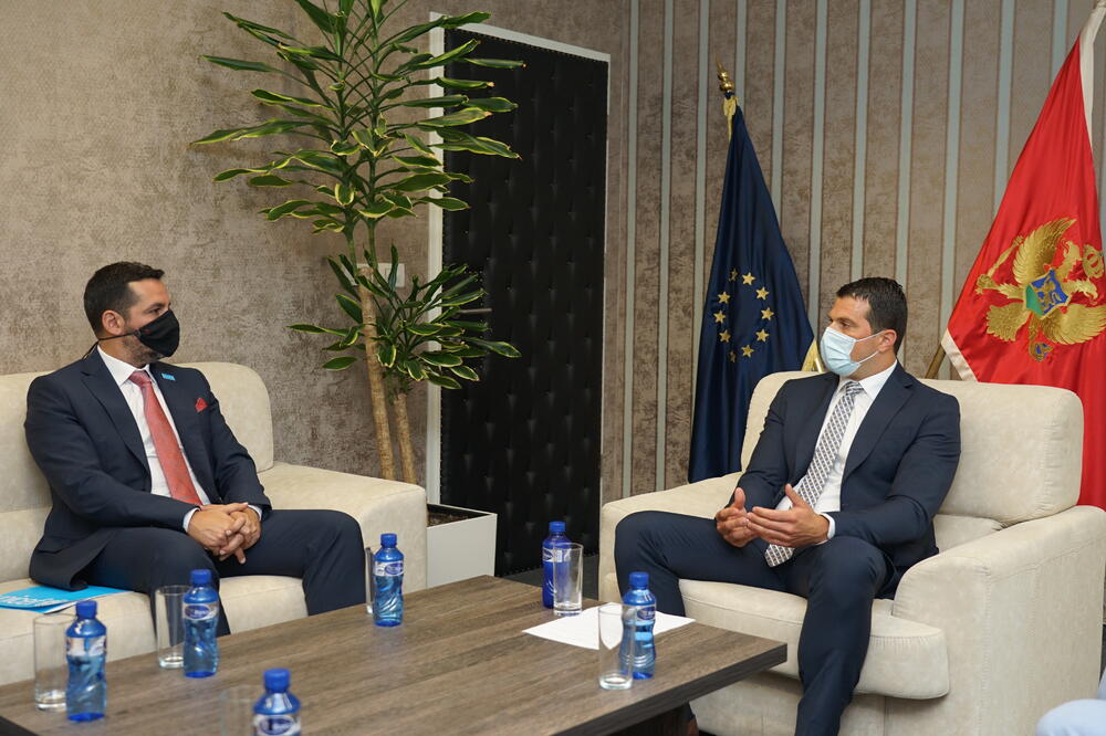 Santander i  Janović, Foto: Ministarstvo sporta i mladih