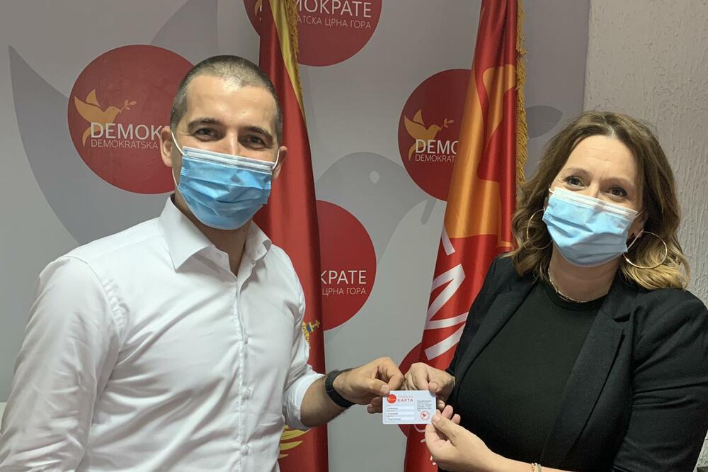 Bečić i Ćirovićeva, Foto: Demokrate