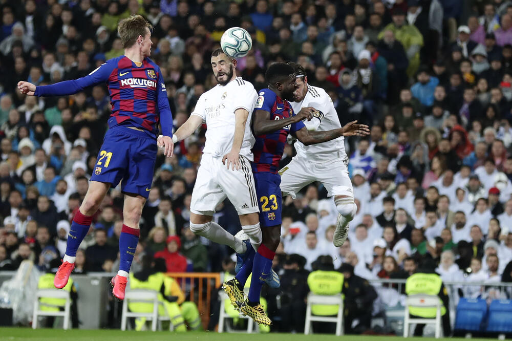 Sa meča Real - Barselona, Foto: AP