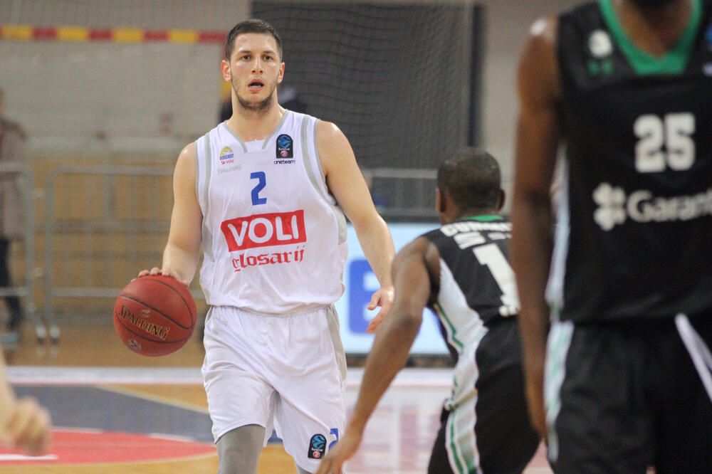 Nikola Ivanović na meču sa Darušafakom prije dvije godine, Foto: Filip Roganović