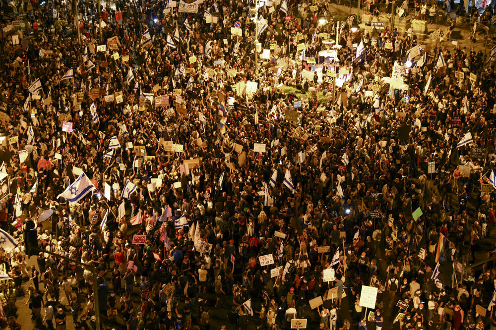 Protesti u Izraelu, Foto: Oded Balilty/AP