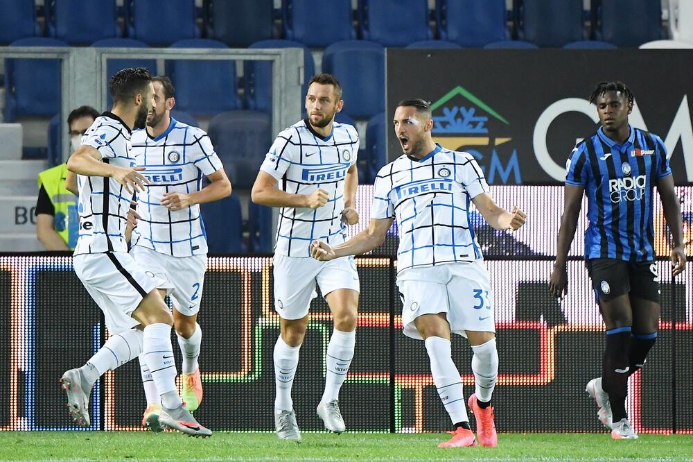 Slavlje fudbalera Intera, Foto: REUTERS