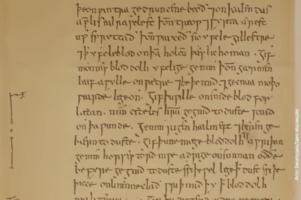 Sačuvan je samo jedan primjerak Baldovog medicinskog priručnika, Foto: Wikipedia