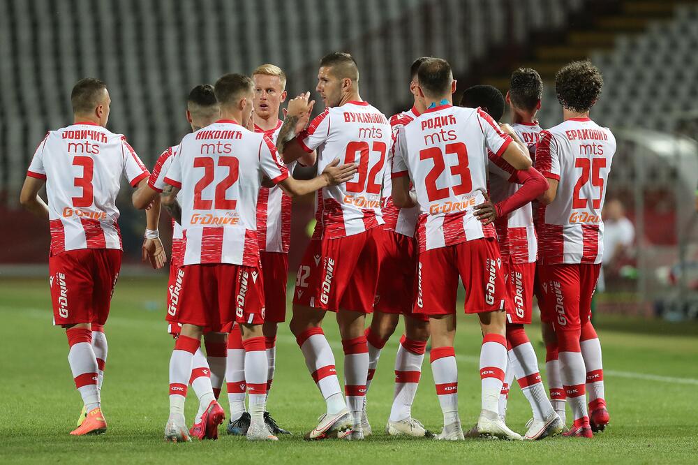 Fudbaleri Crvene zvezde, Foto: BETAPHOTO/BRANISLAV BOZIC