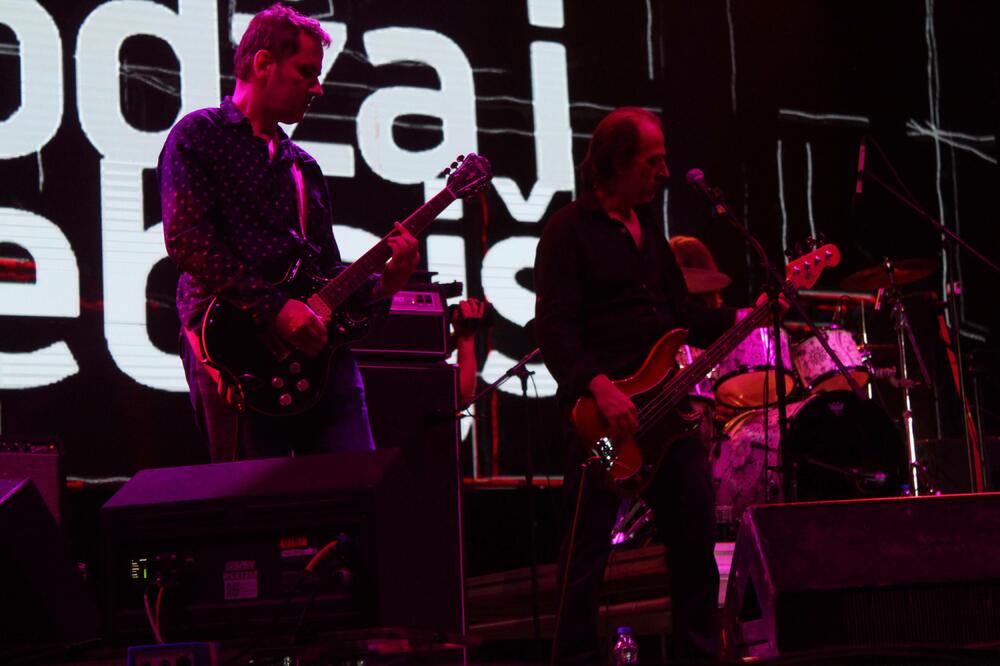 Rajović (desno) sa grupom Kanda Kodža i Nebojša, Foto: Beta/AP