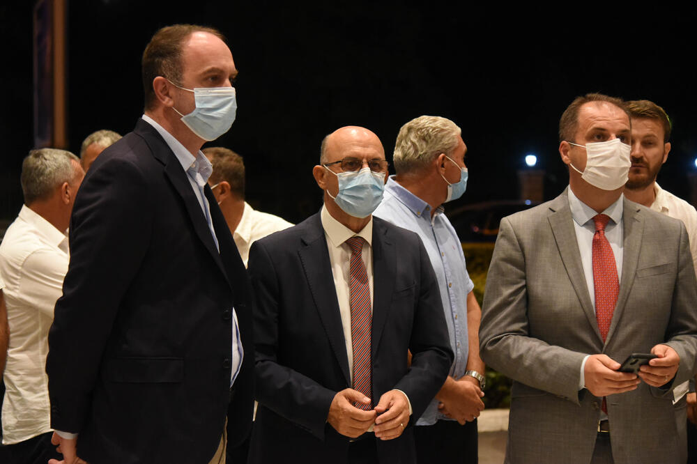 Nik Đeljošaj, Nazif Cungu i Genci Nimanbegu, Foto: Boris Pejović