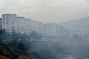 Podgorica i okolina u vatri i dimu