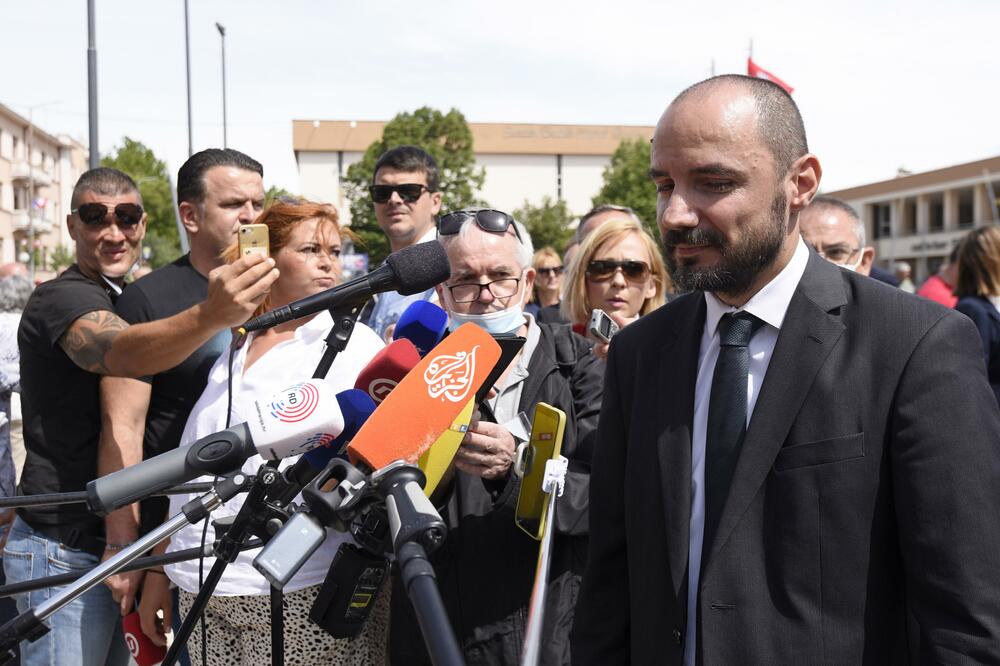 Milošević u Kninu, Foto: BETAPHOTO