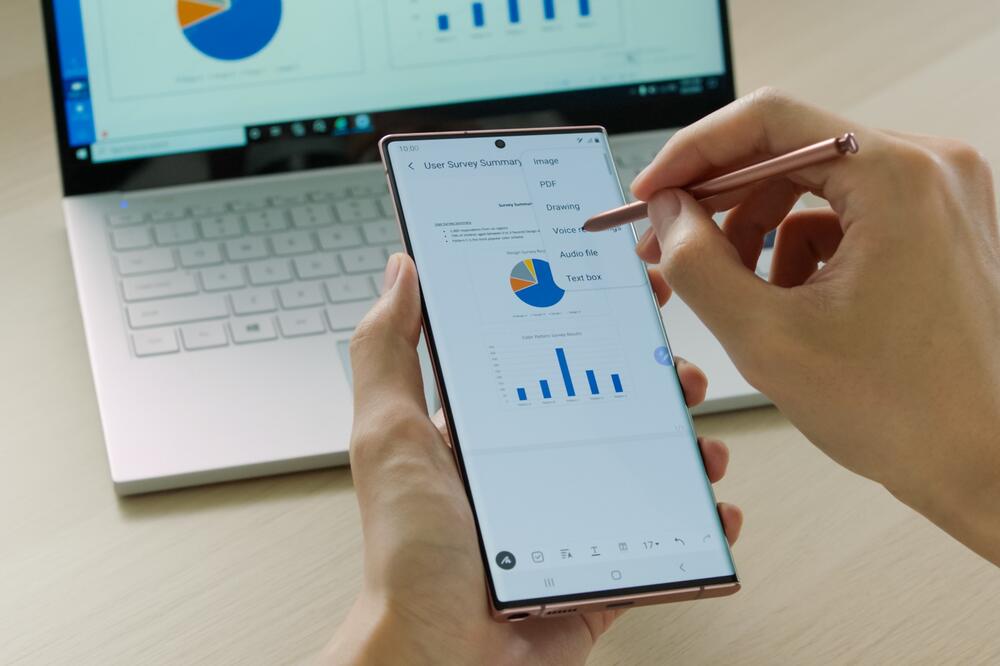 Galaxy Note20 Ultra_Samsung Notes, Foto: Crnogorski Telekom