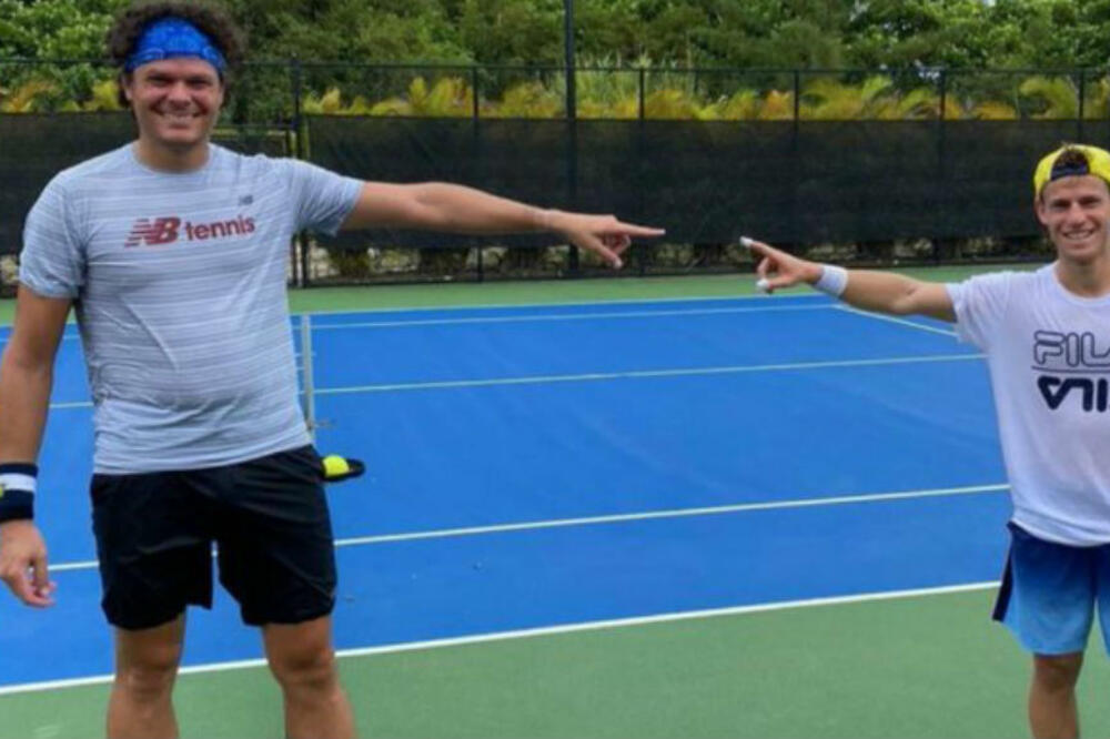 Milo Raonić i Dijego Švarcman, Foto: Marca