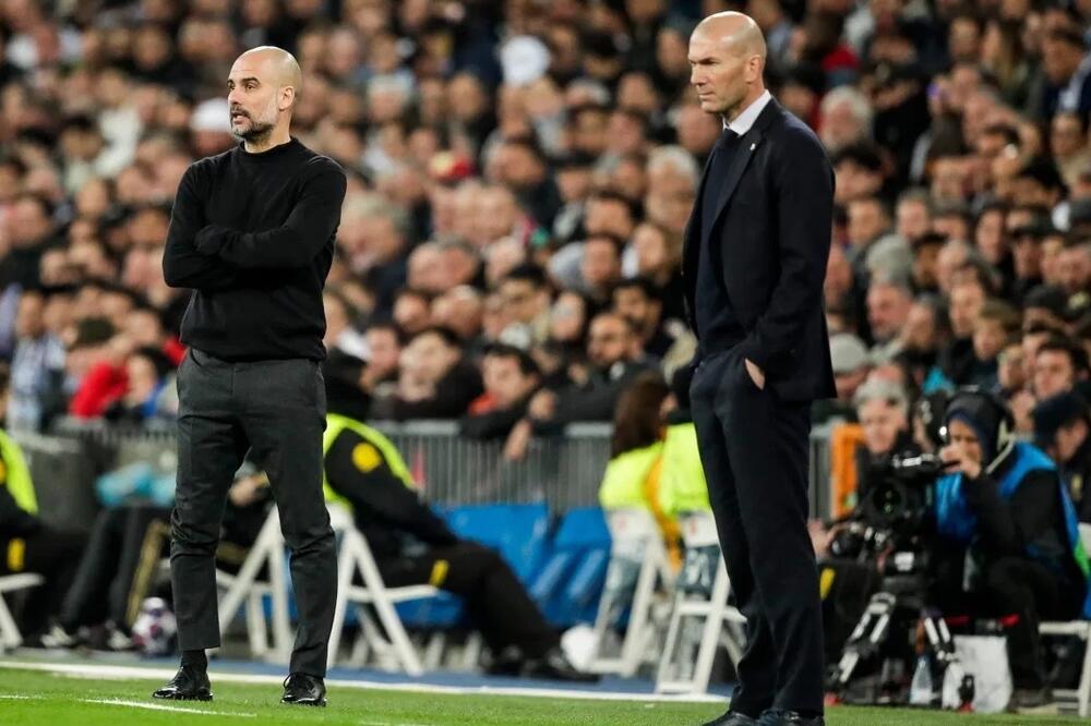 Zidan i Gvardiola, Foto: AP