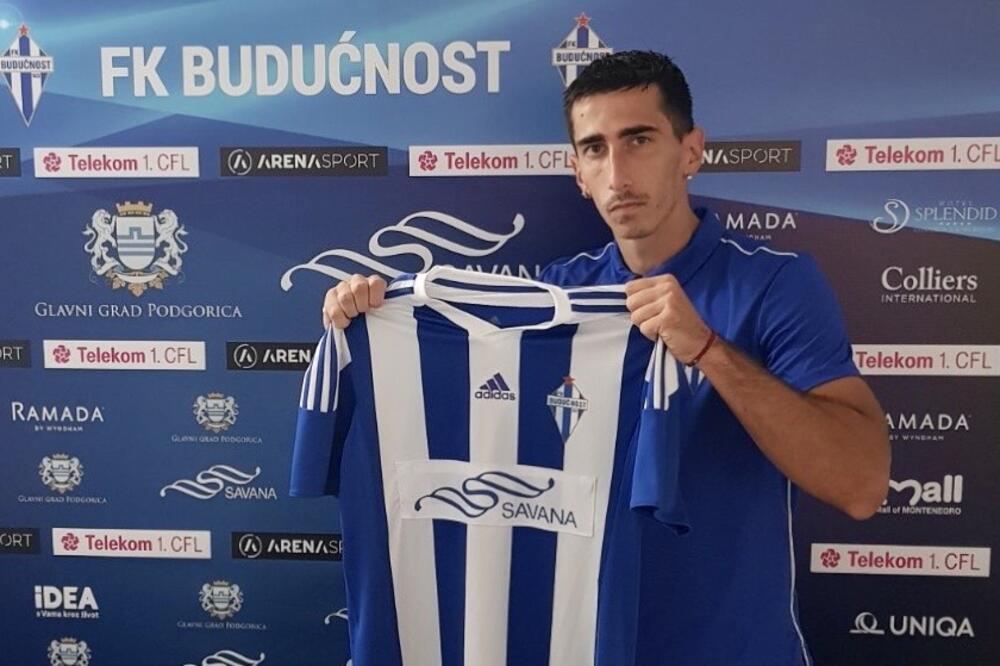 Nemanja Sekulić, novi igrač Budućnosti, Foto: FK Budućnost