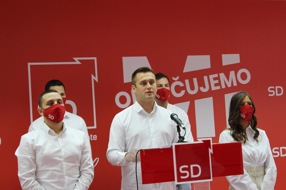 Aleksa Prelević, Foto: Socijaldemokrate