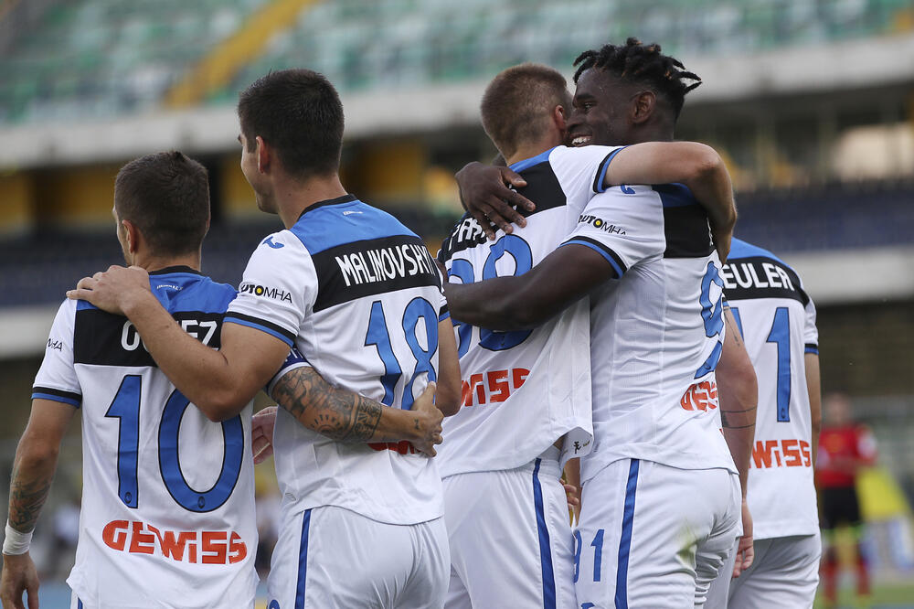 Fudbaleri Atalante, Foto: AP