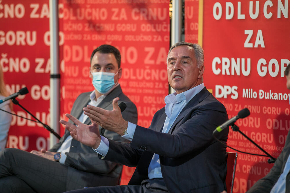 Vuković i Đukanović, Foto: Demokratska Partija Socijalista