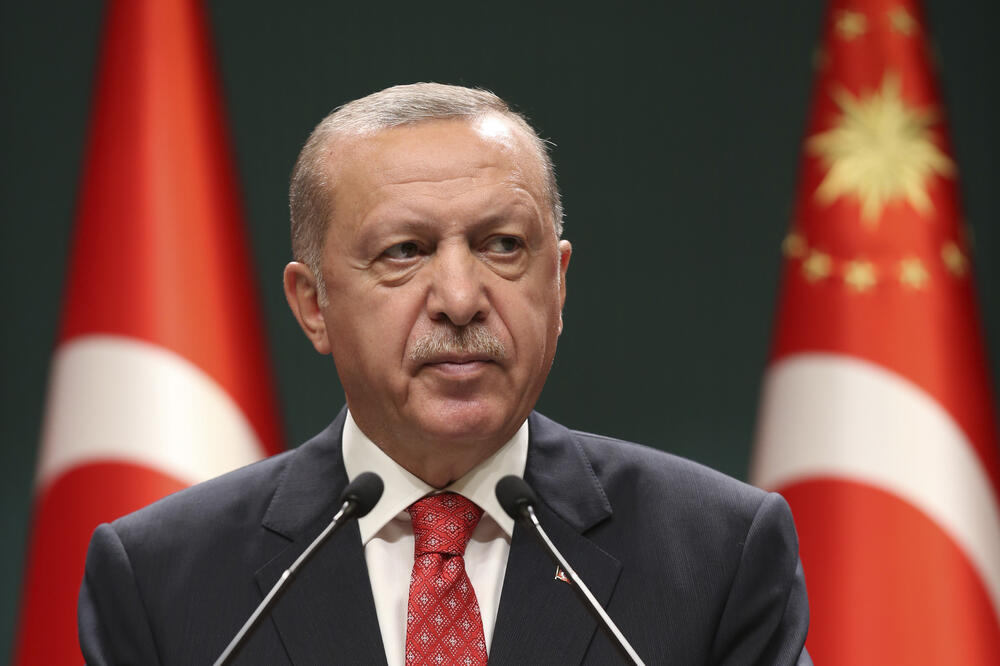 Turski predsjednik Redžep Tajip Erdogan, Foto: Beta/AP