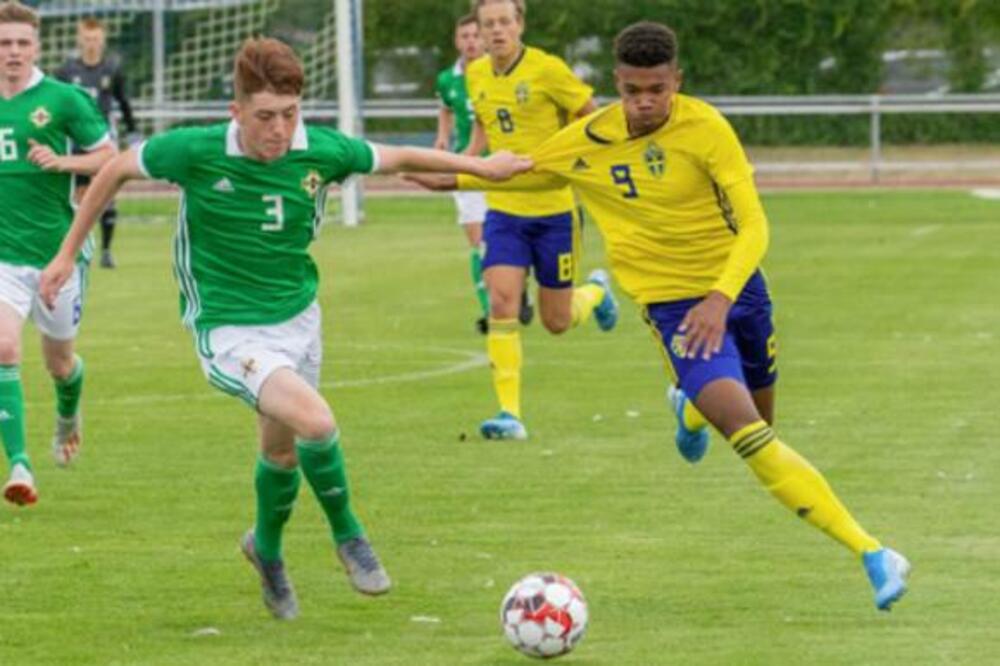 Robak u dresu U17 reprezentacije Švedske, Foto: Gazzetta dello sport