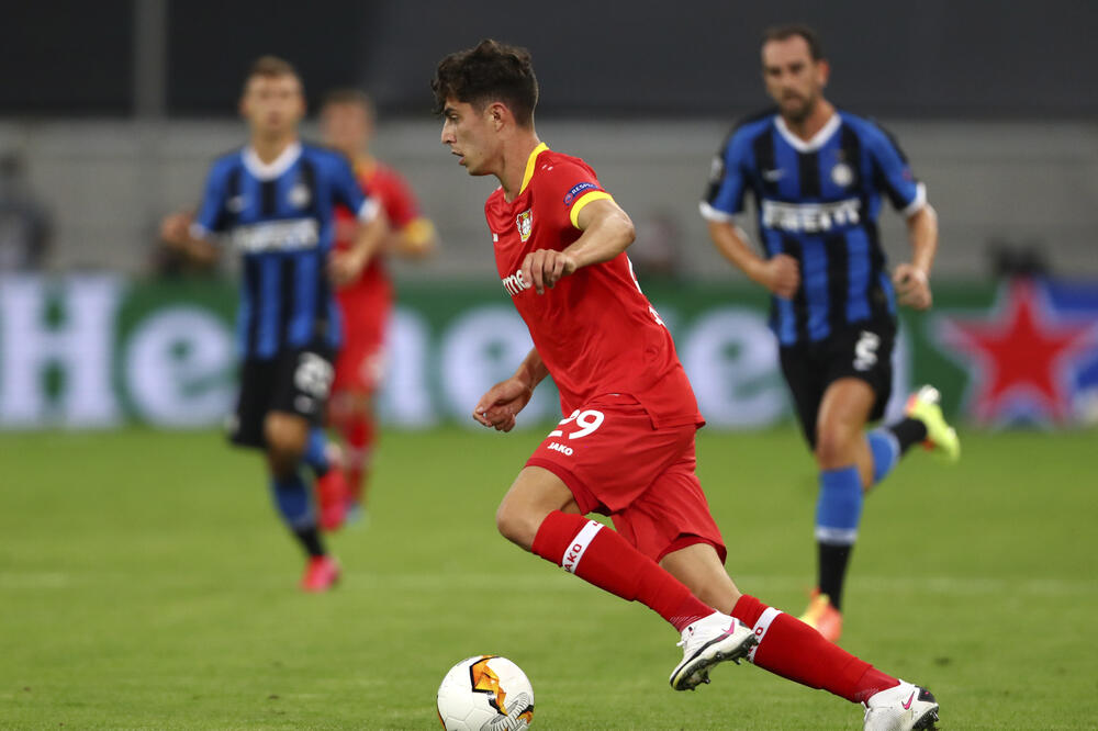 Kai Haverc na utakmici sa Interom, Foto: Beta/AP