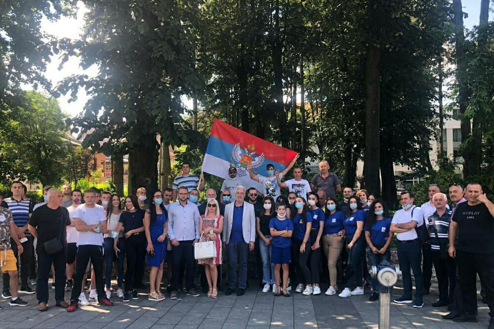 Krivokapić sa saradnicima posjetio Bijelo Polje, Foto: Koalicija Za budućnost Crne Gore