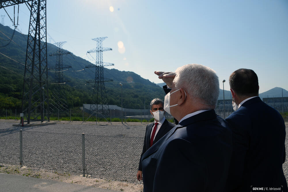 Marković u Lastvi Grbaljskoj, Foto: Gov.me/E. Idrizović