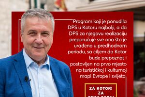 Aprcović: Temelj budućeg razvoja Kotora i Crne Gore