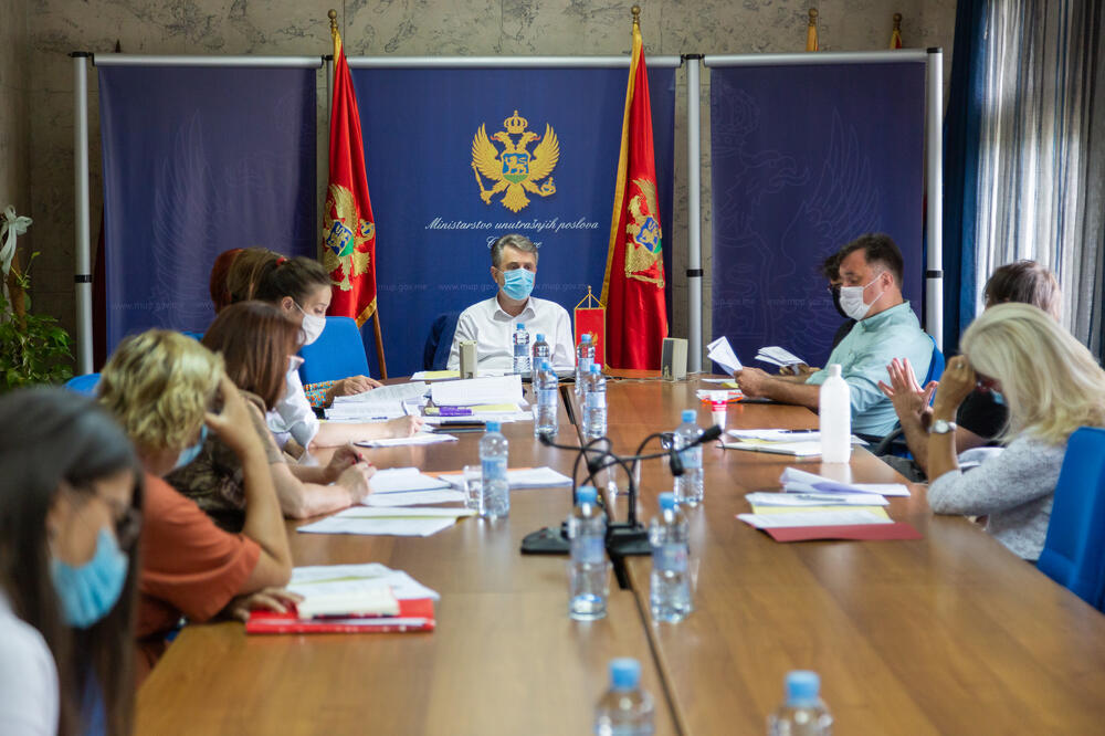 DIK nadležan za sprovođenje izbora: Ekspertski tim MUP-a za tačnost podataka, Foto: MUP CG