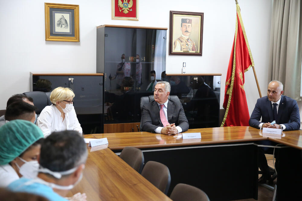 Đukanović na Cetinju, Foto: Predsjednik.me