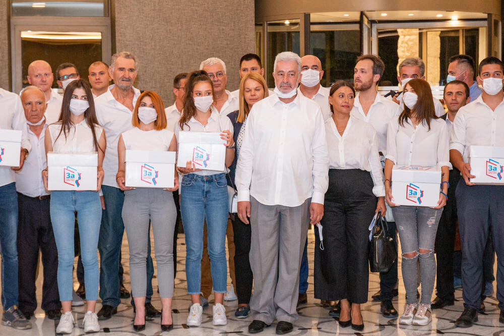 Za budućnost Crne Gore, Foto: Koalicija Za budućnost Crne Gore
