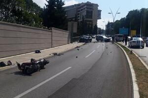 Accident in Bečići: Three people injured