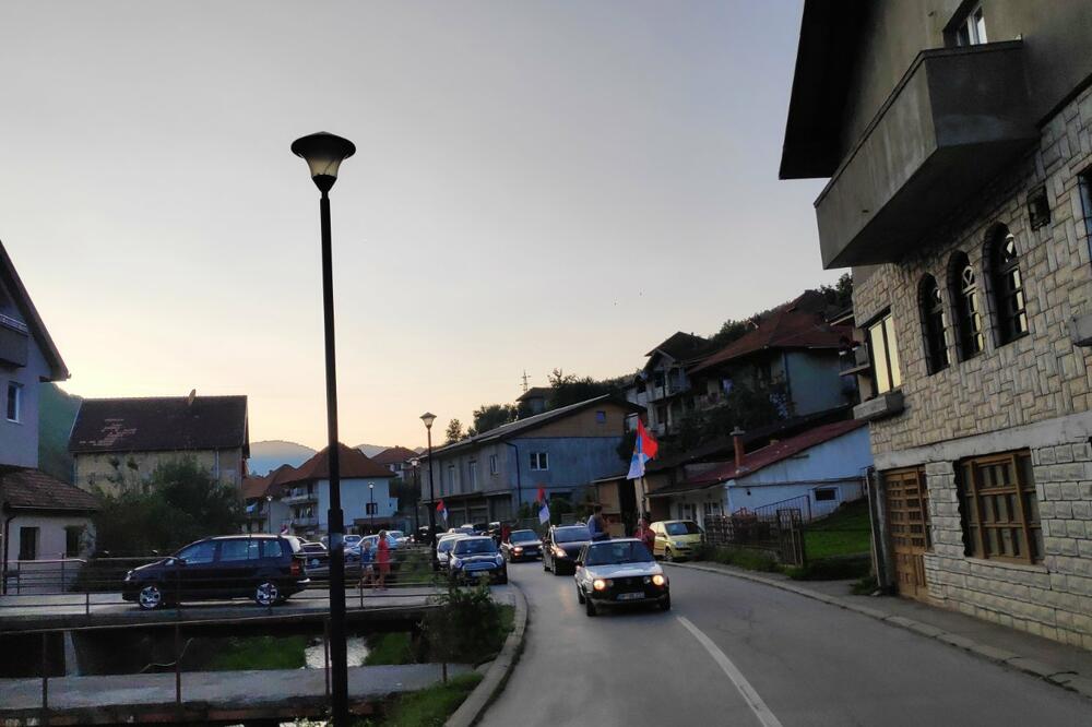 Sa protesta u Bijelom Polju, Foto: Jadranka Ćetković