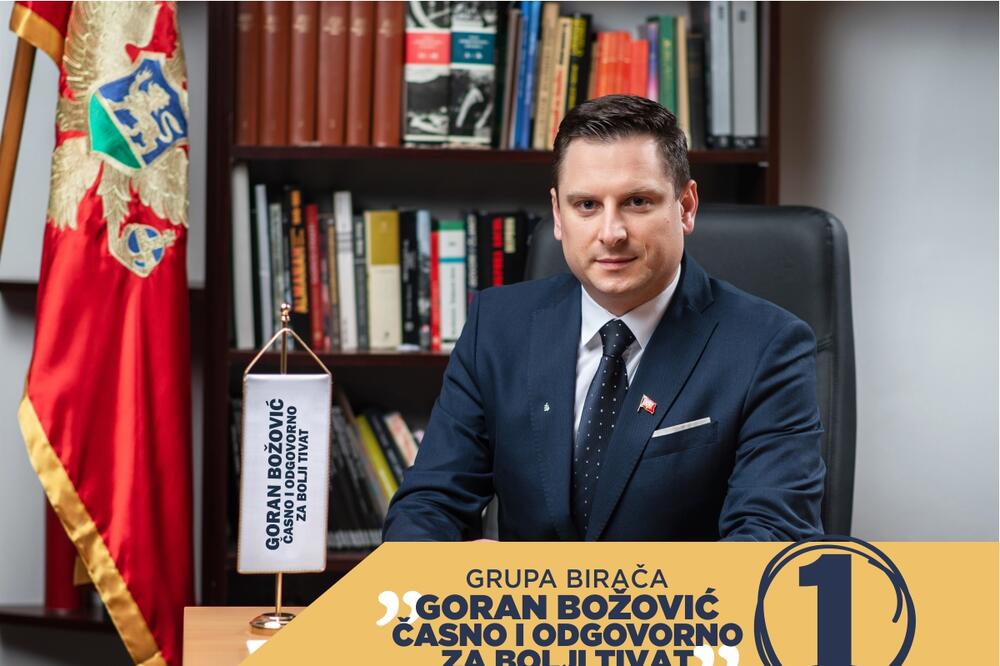 Božović, Foto: Lista Goran Božović