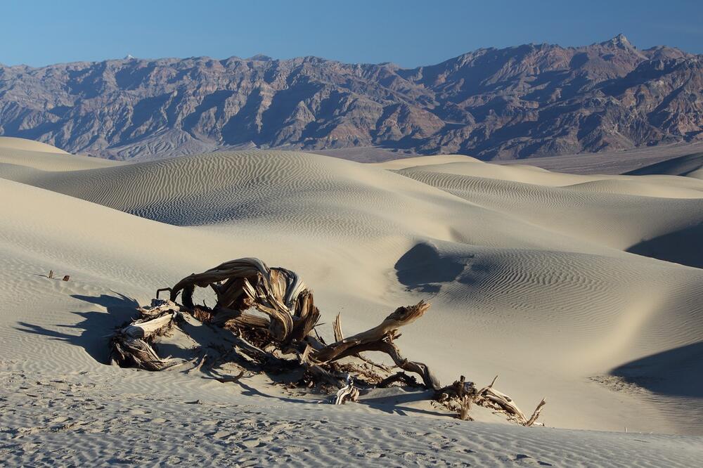 Dolina smrti u jugoistočnoj Kaliforniji, Foto: Wikipedia.org