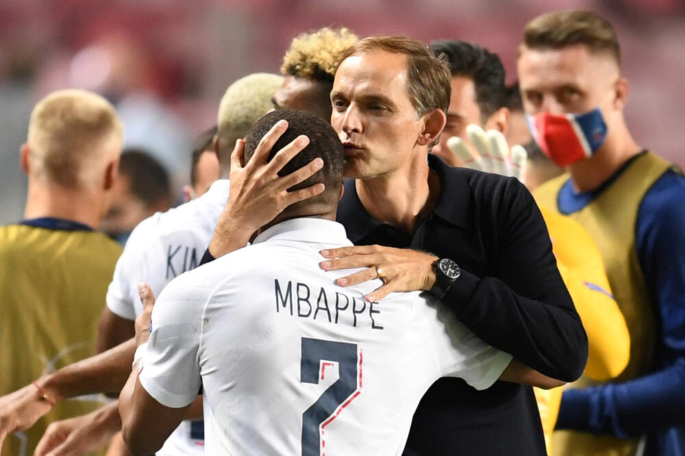 Tuhel i Mbape, Foto: REUTERS