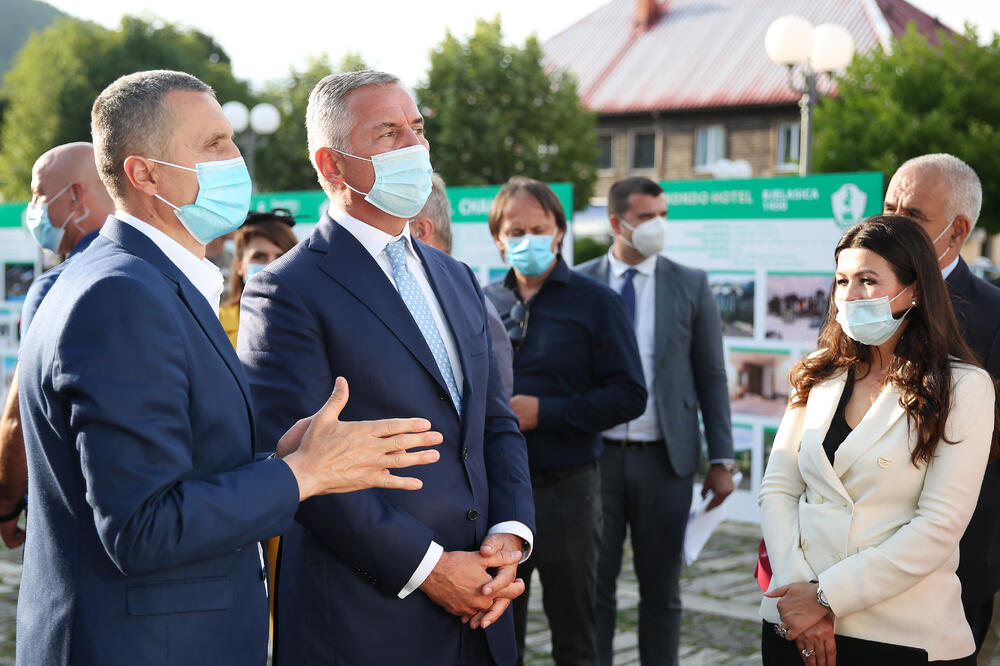 Đukanović u Kolašinu, Foto: Kabinet predsjednika