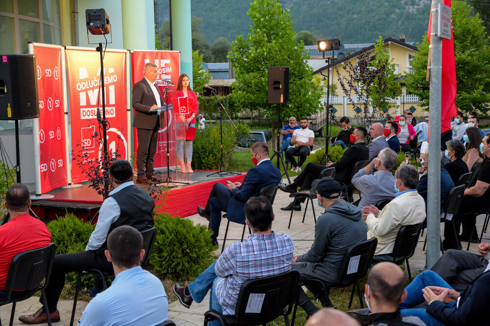 Posjeta Brajovića Gusinju, Foto: Socijaldemokrate Crne Gore