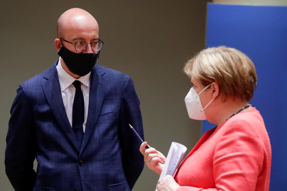 Mišel i Merkel, Foto: Reuters