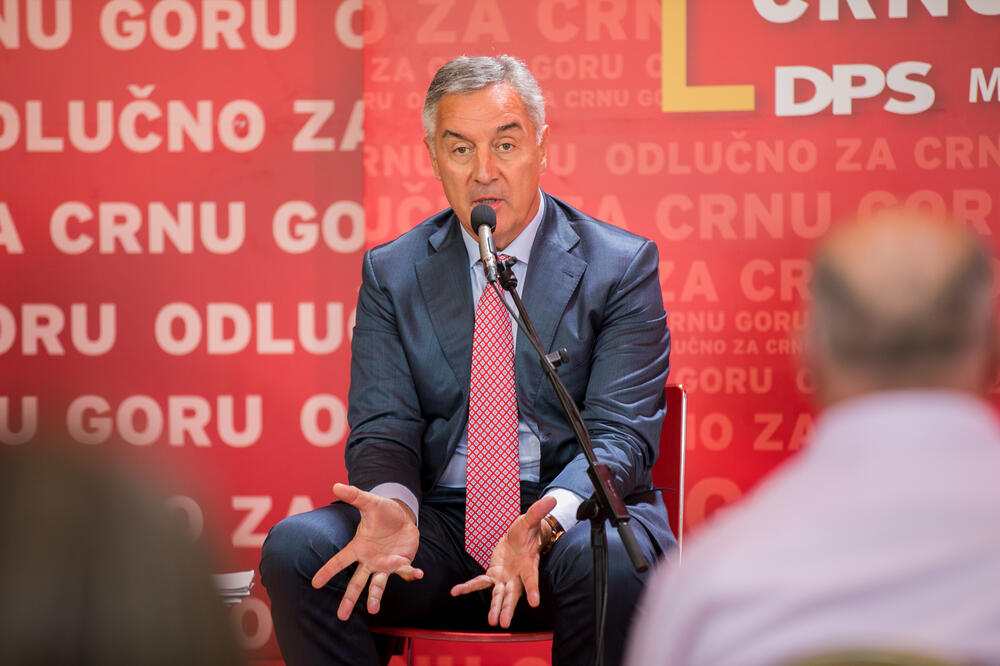 Đukanović, Foto: DPS