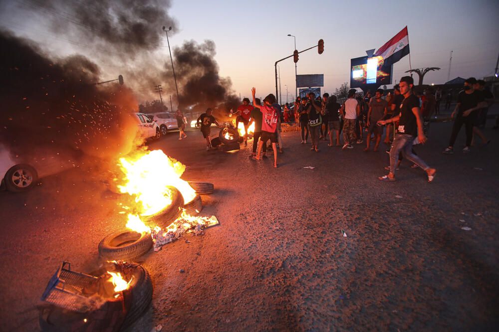 Sa protesta u Basri, Foto: AP