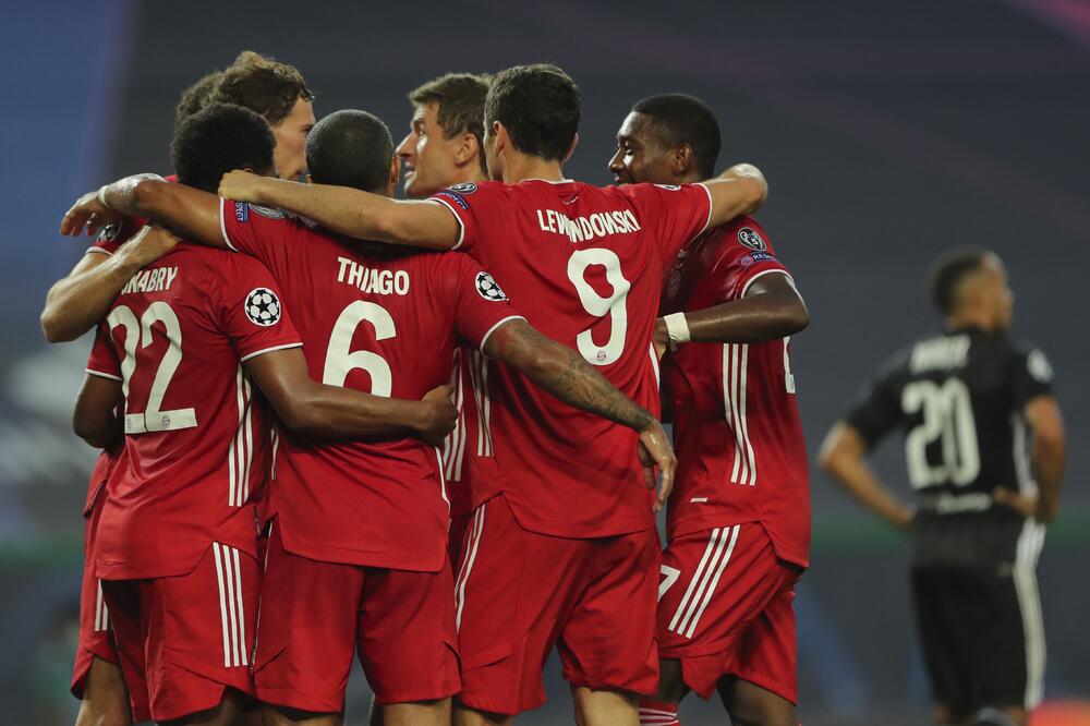 Fudbaleri Bajerna, Foto: AP