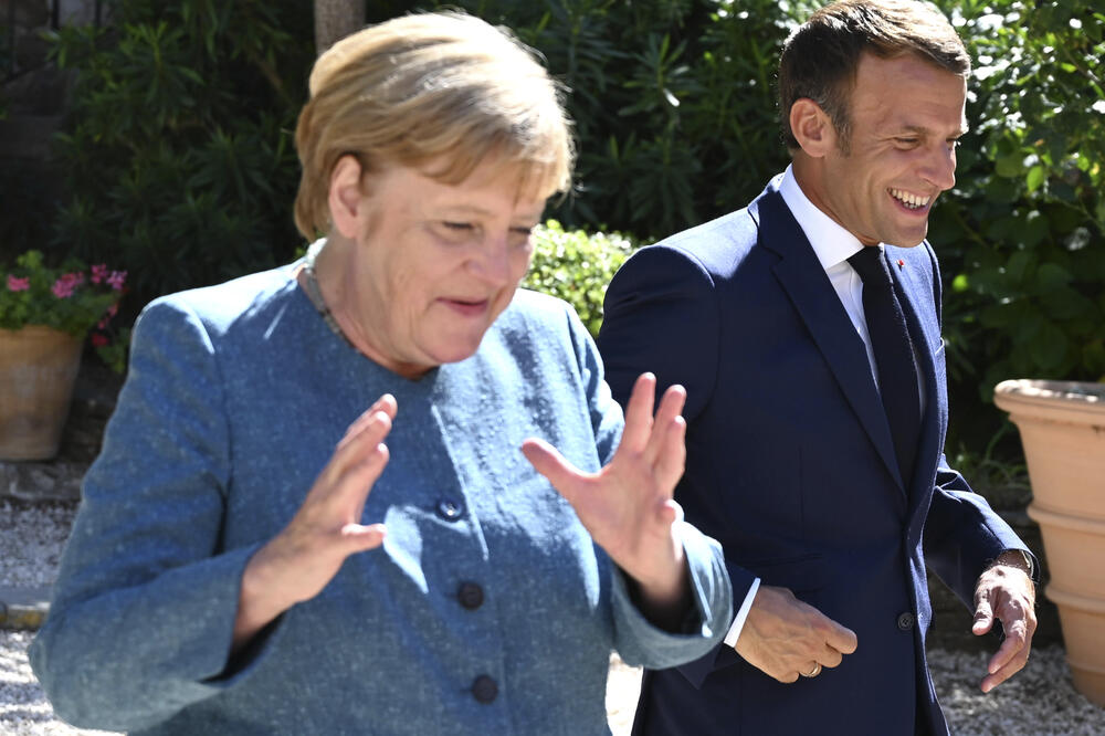 Merkel i Makron, Foto: Beta/AP