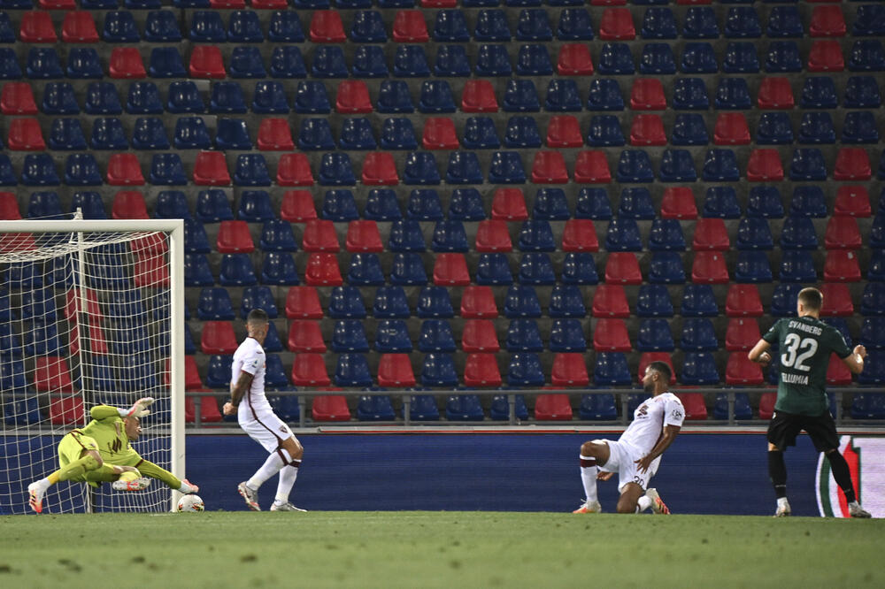 Sa meča Bolonja - Torino, Foto: AP