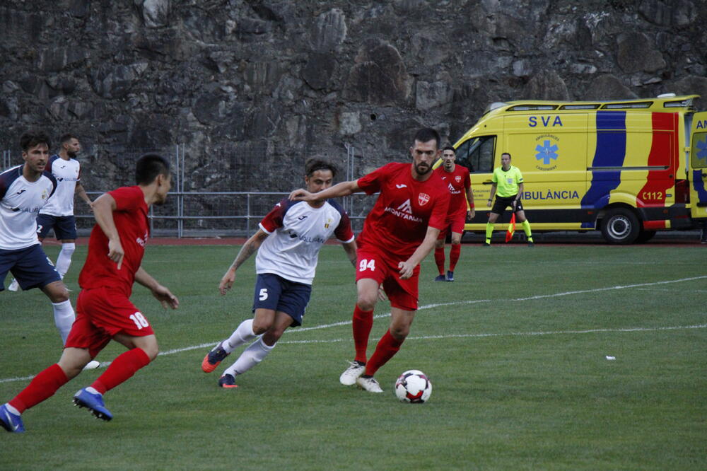 Sa meča Santa Koloma - Iskra, Foto: Carles Alonso