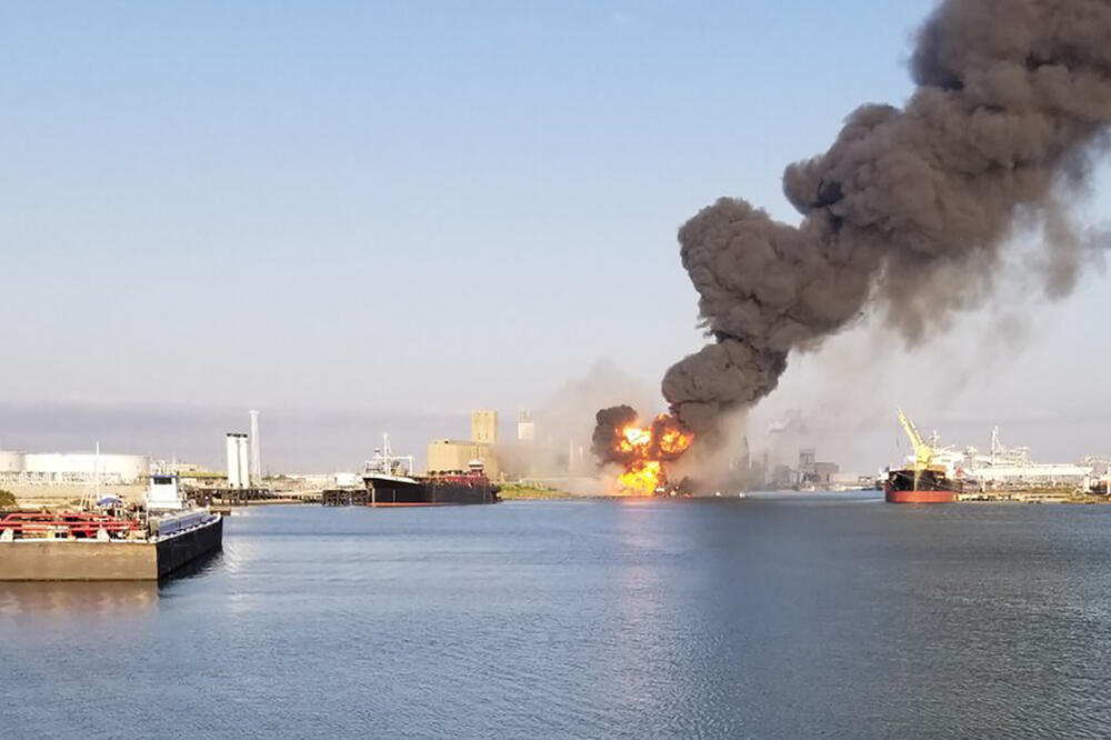 Eksplozija u luci u Korpus Kristiju, Foto: AP