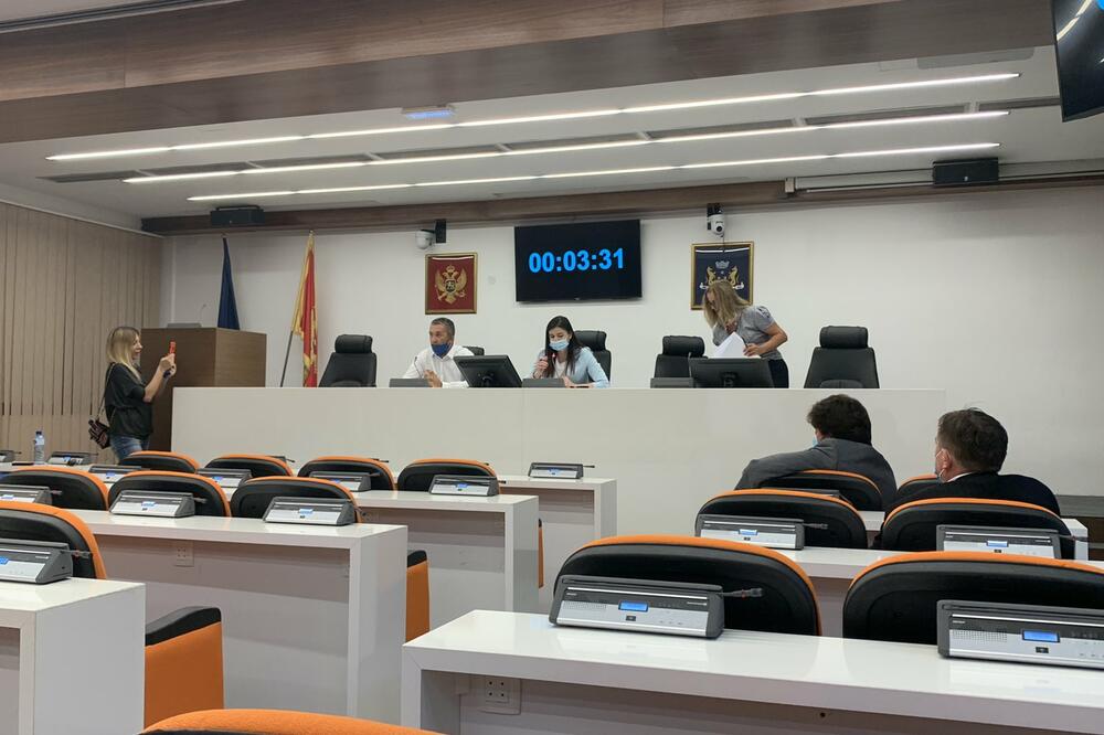 Sa sjednice, Foto: Vuk Lajović