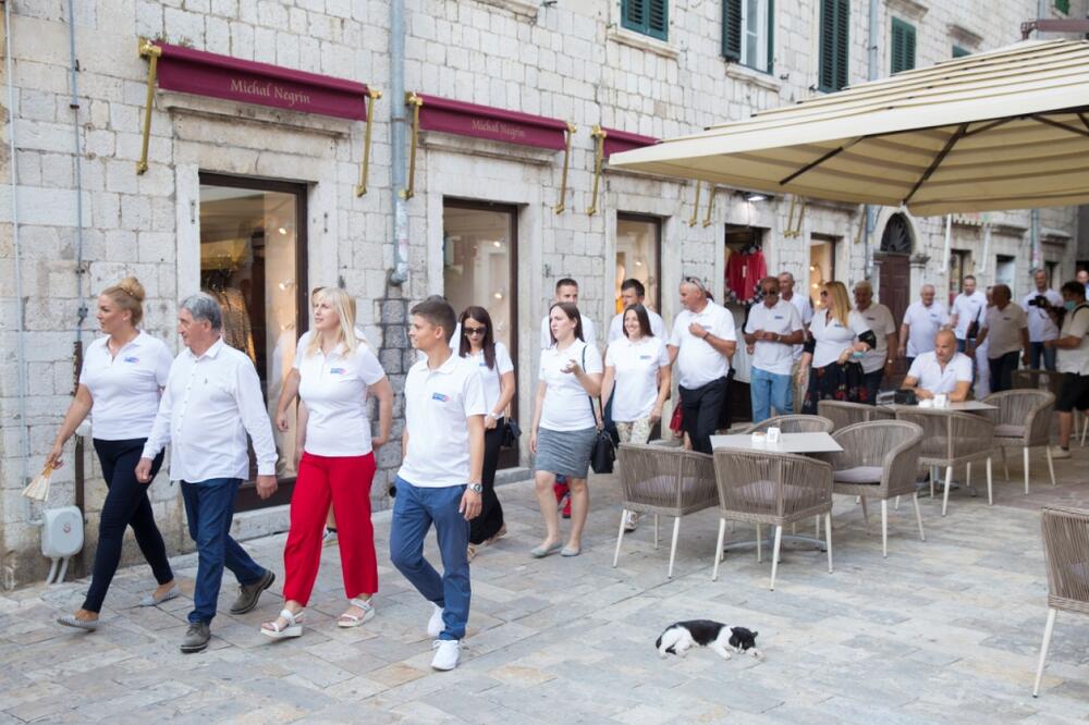 Socijalisti u Kotoru, Foto: Socijalisti Crne Gore