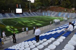 On Saturday, a humanitarian football match between the Government and the Assembly