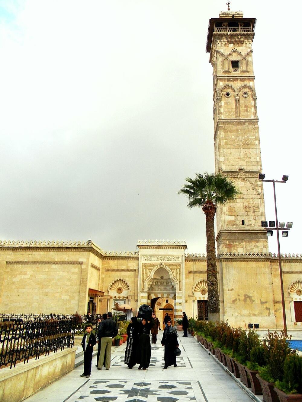 Minaret džamije u Alepu