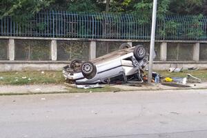 Saobraćajna nezgoda u Nikšiću, jedna osoba teže povrijeđena